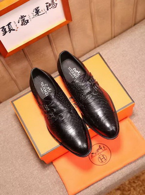 Hermes Business Men Shoes--049